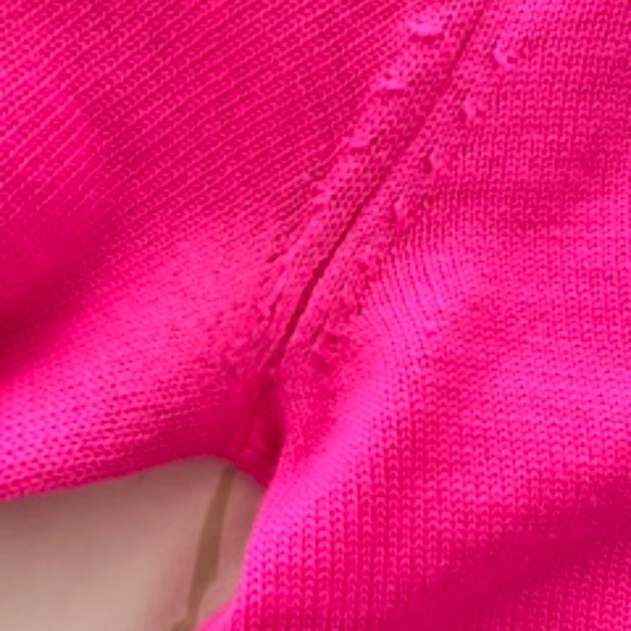 Opening ceremony merino wool knit sweater in bright pink, size small - Picture 11 of 11